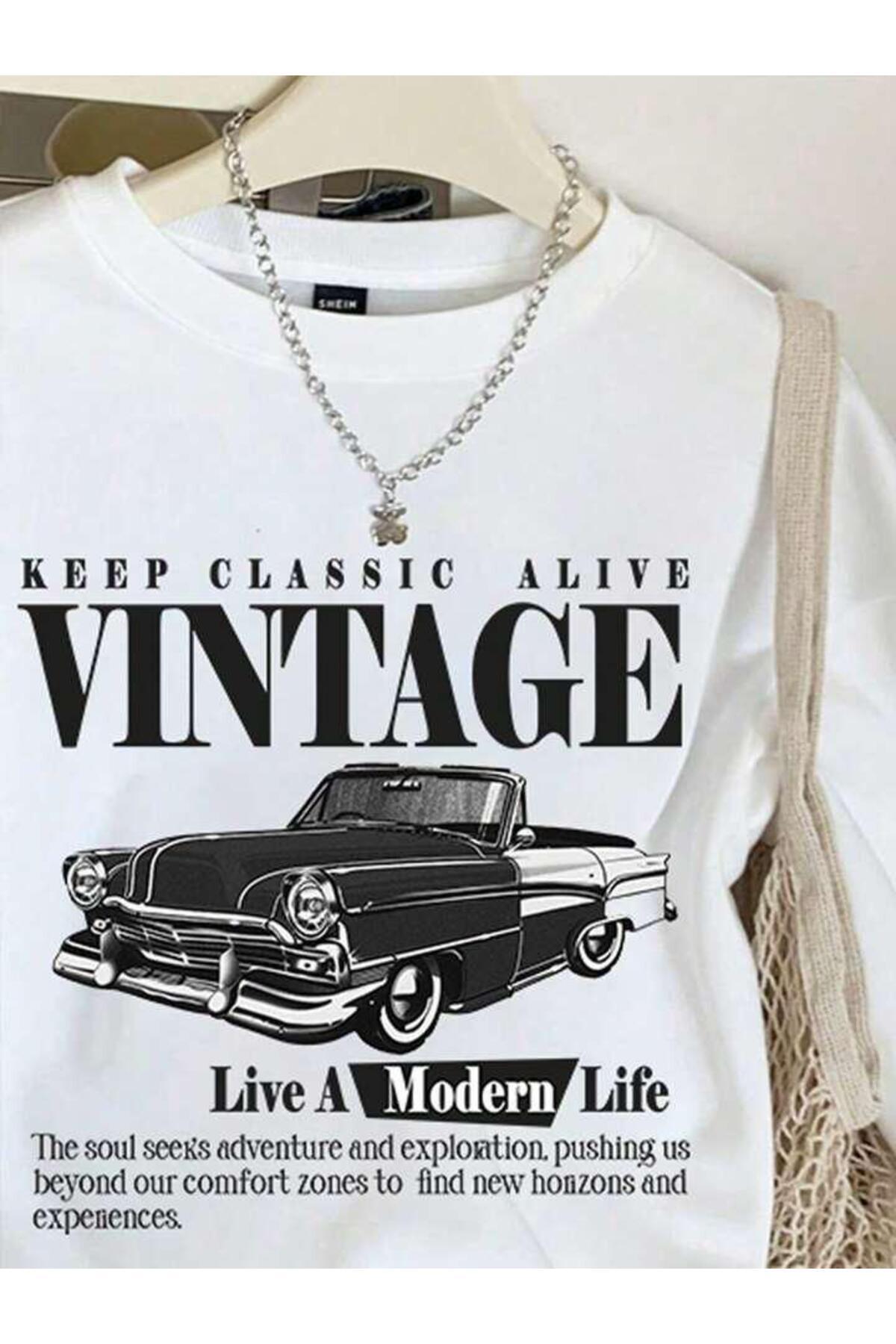 KEEP CLASSIC ALIVE SWEATSHİRT
