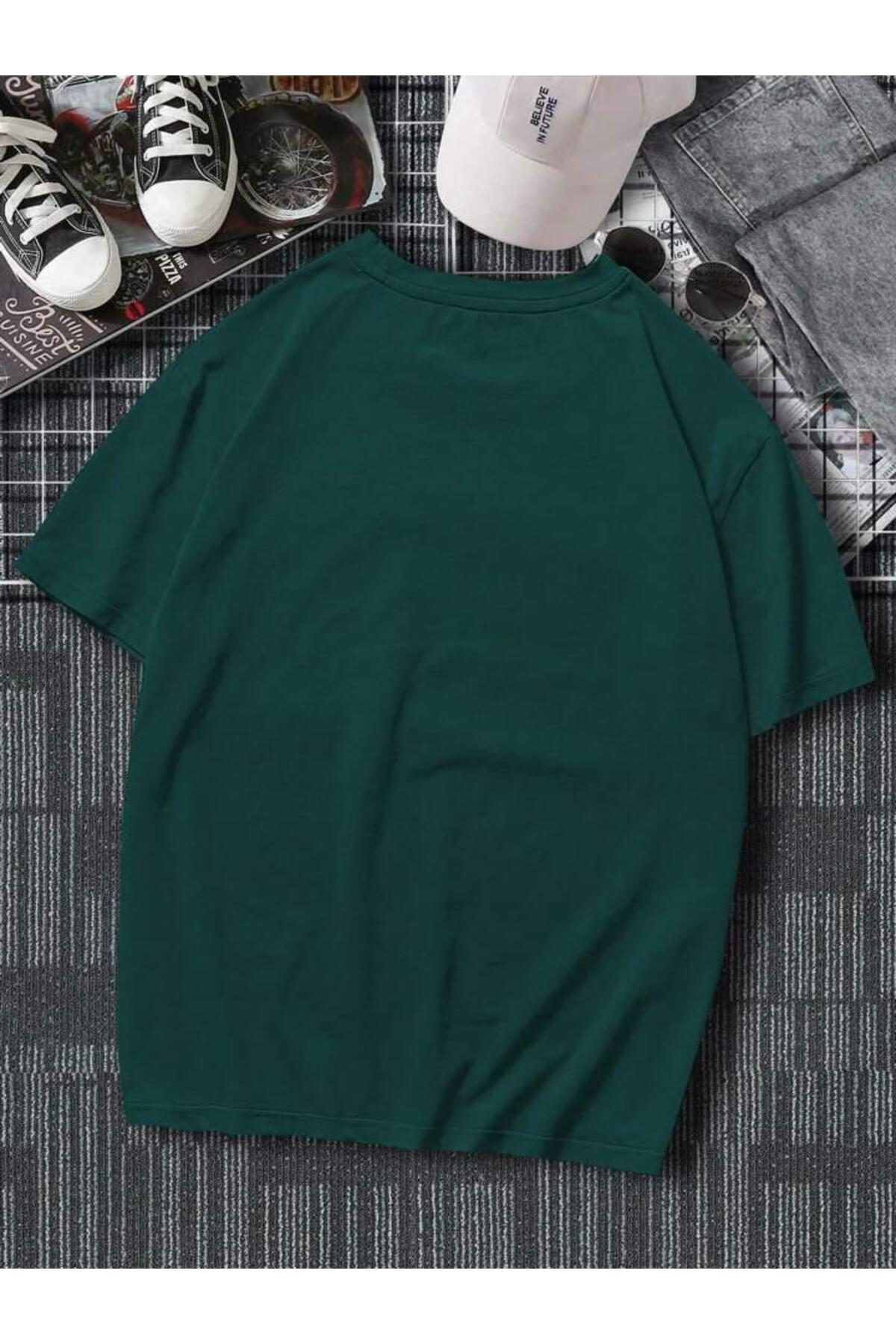 MILANO Baskılı Pamuklu Kısa Kol (Oversize) Tshirt