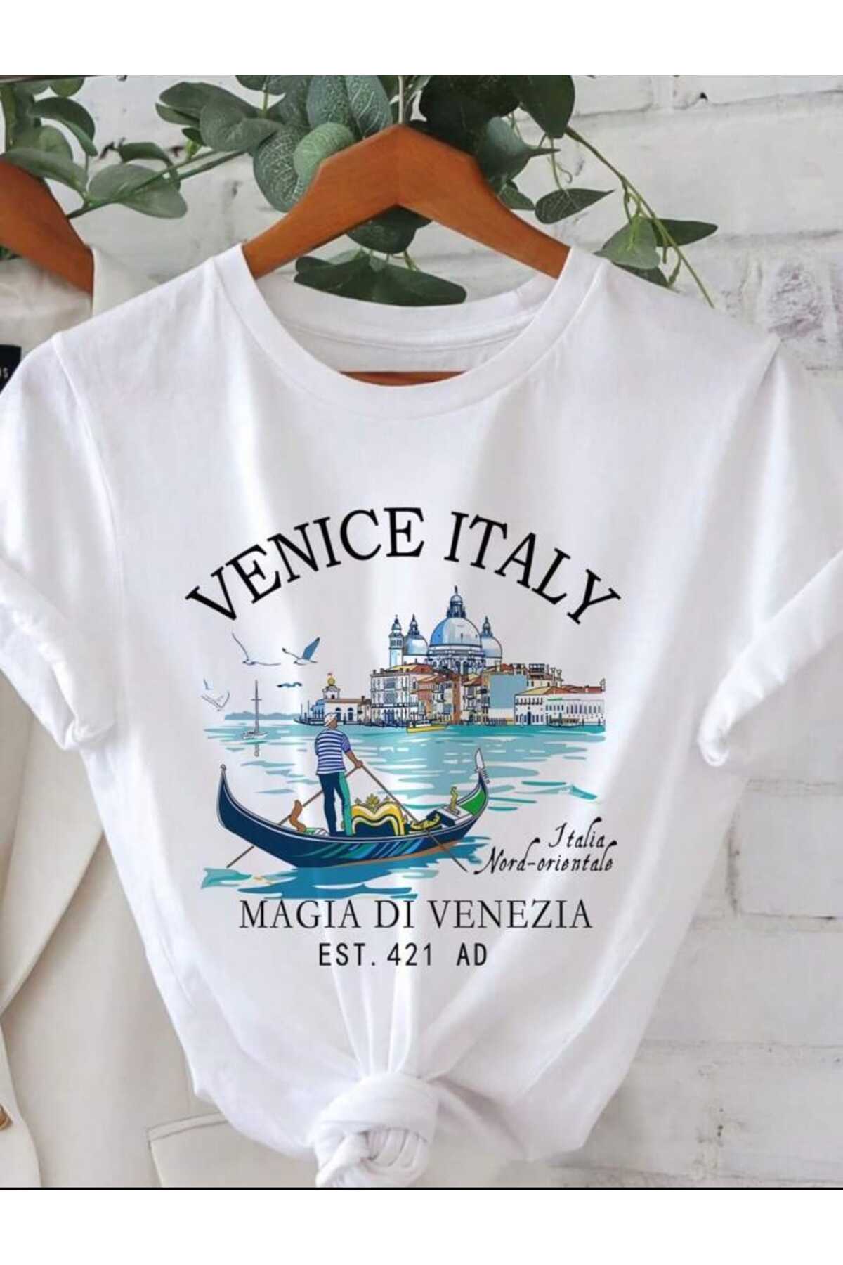 Mix Baskılı UNISEX YAZLIK Pamuklu Kısa Kol Tshirt