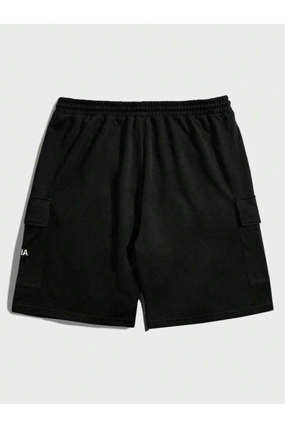 CL Baskılı Kargo Cep Unisex ŞORT
