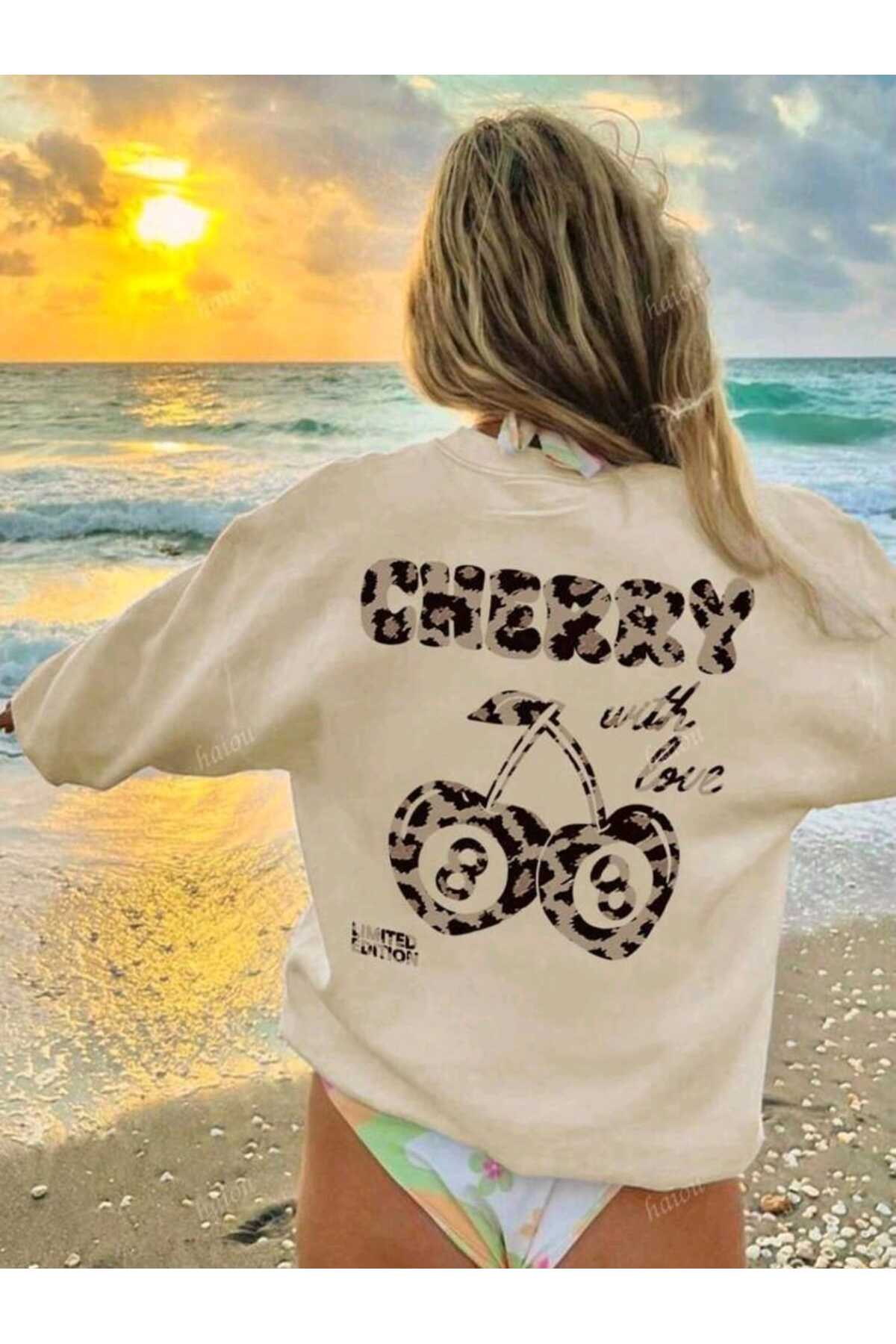 KIŞ SERİSİ MİX BİSİKLET YAKA PAMUKLU SWEATSHİRT