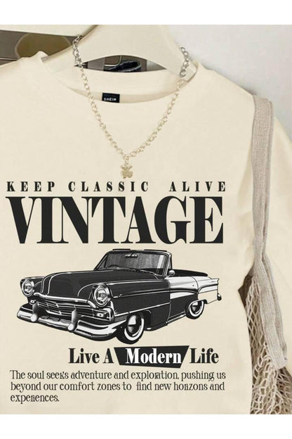KEEP CLASSIC ALIVE SWEATSHİRT