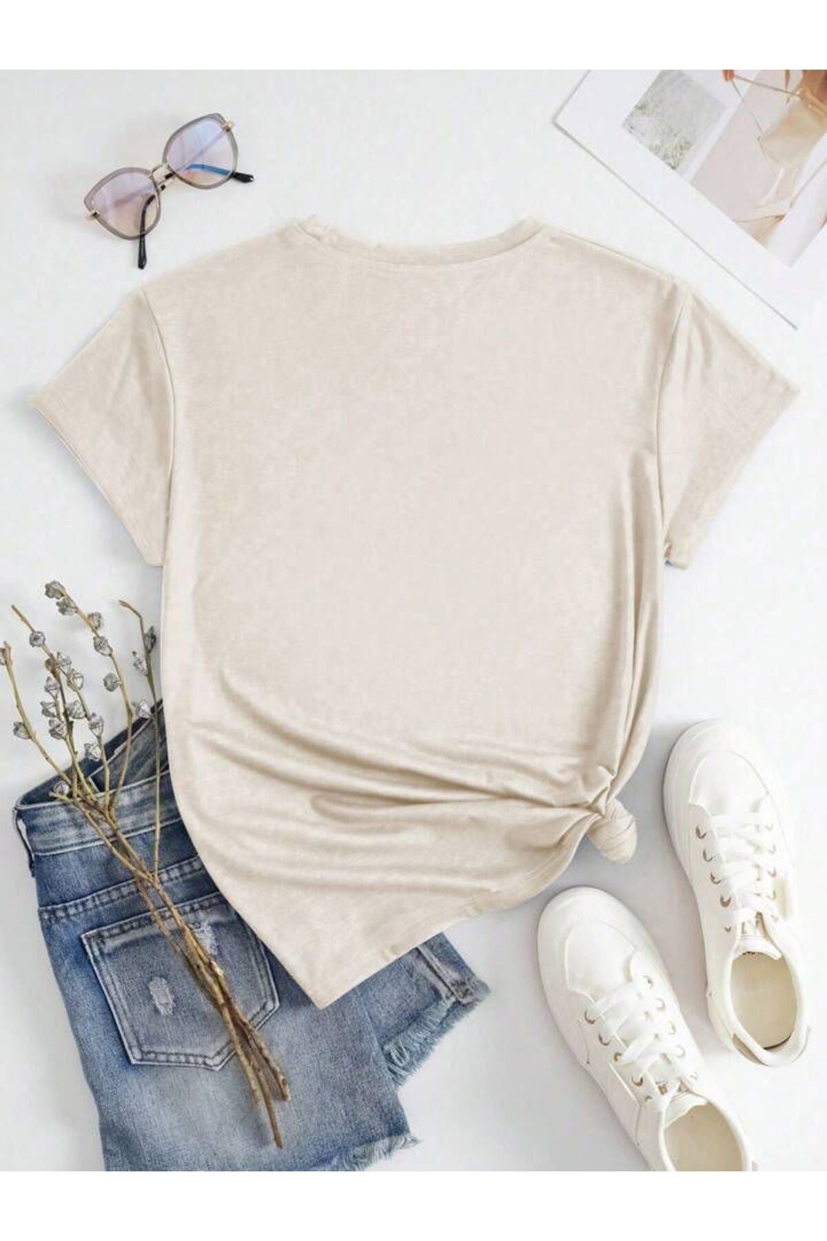ITALY MILANO Unisex Pamuklu Kısa Kol (Oversize) Tshirt