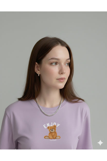 ENJOY Ayıcık Kadın T-Shirt