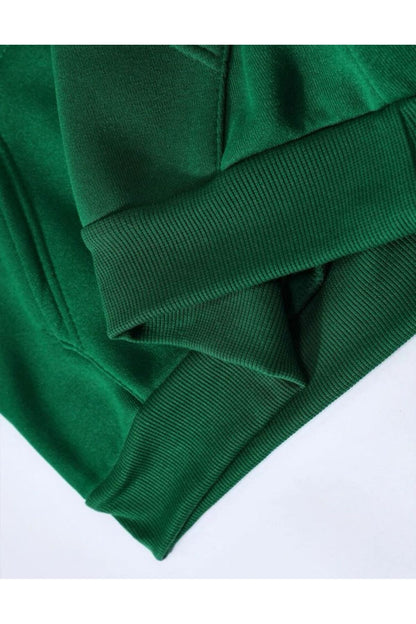 Kapüşonlu Sweatshirt Düz Baskısız ( Soft ) Geniş Kalıp