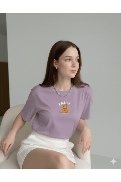 ENJOY Ayıcık Kadın T-Shirt