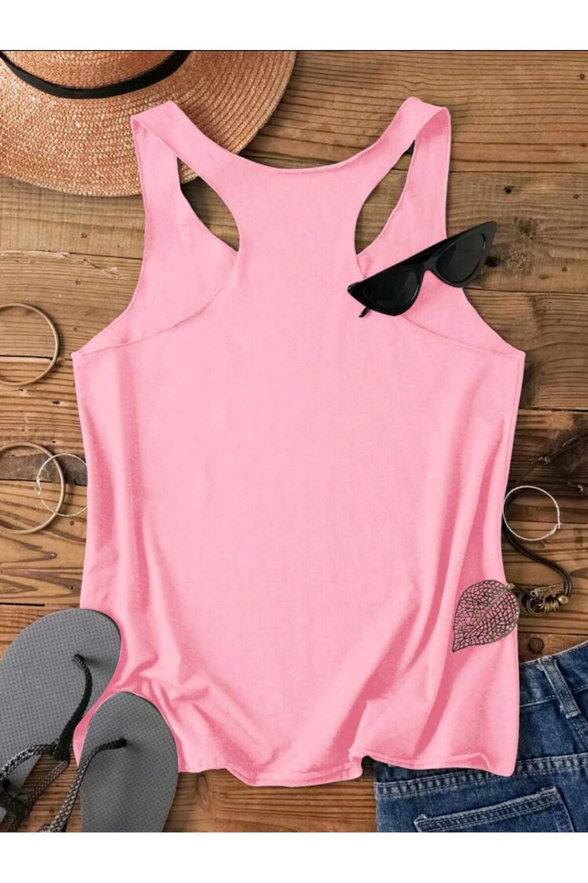 GOOD VIBES Yüzücü Kadın Atlet Tshirt