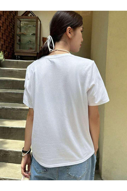 97 Vintage Baskılı Pamuklu Kısa Kol (Oversize) Tshirt
