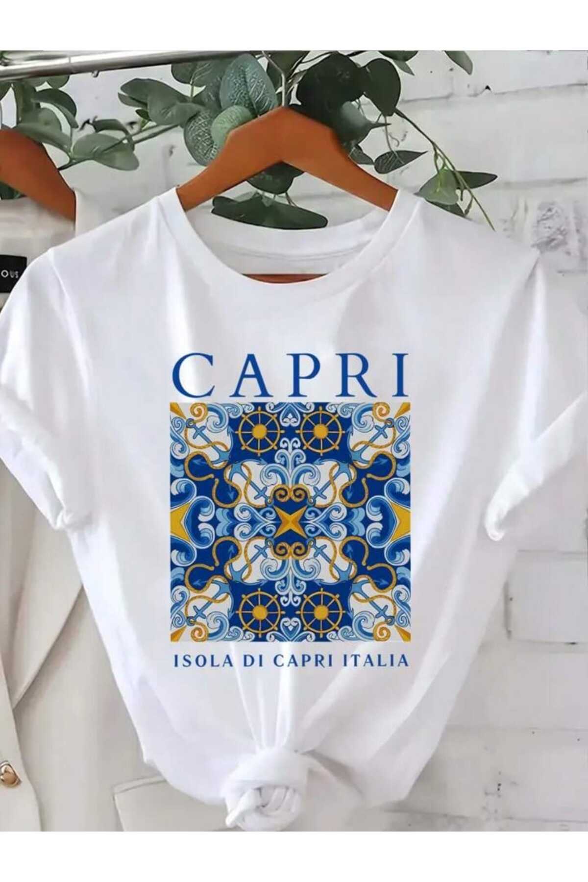 Mix Baskılı UNISEX YAZLIK Pamuklu Kısa Kol Tshirt
