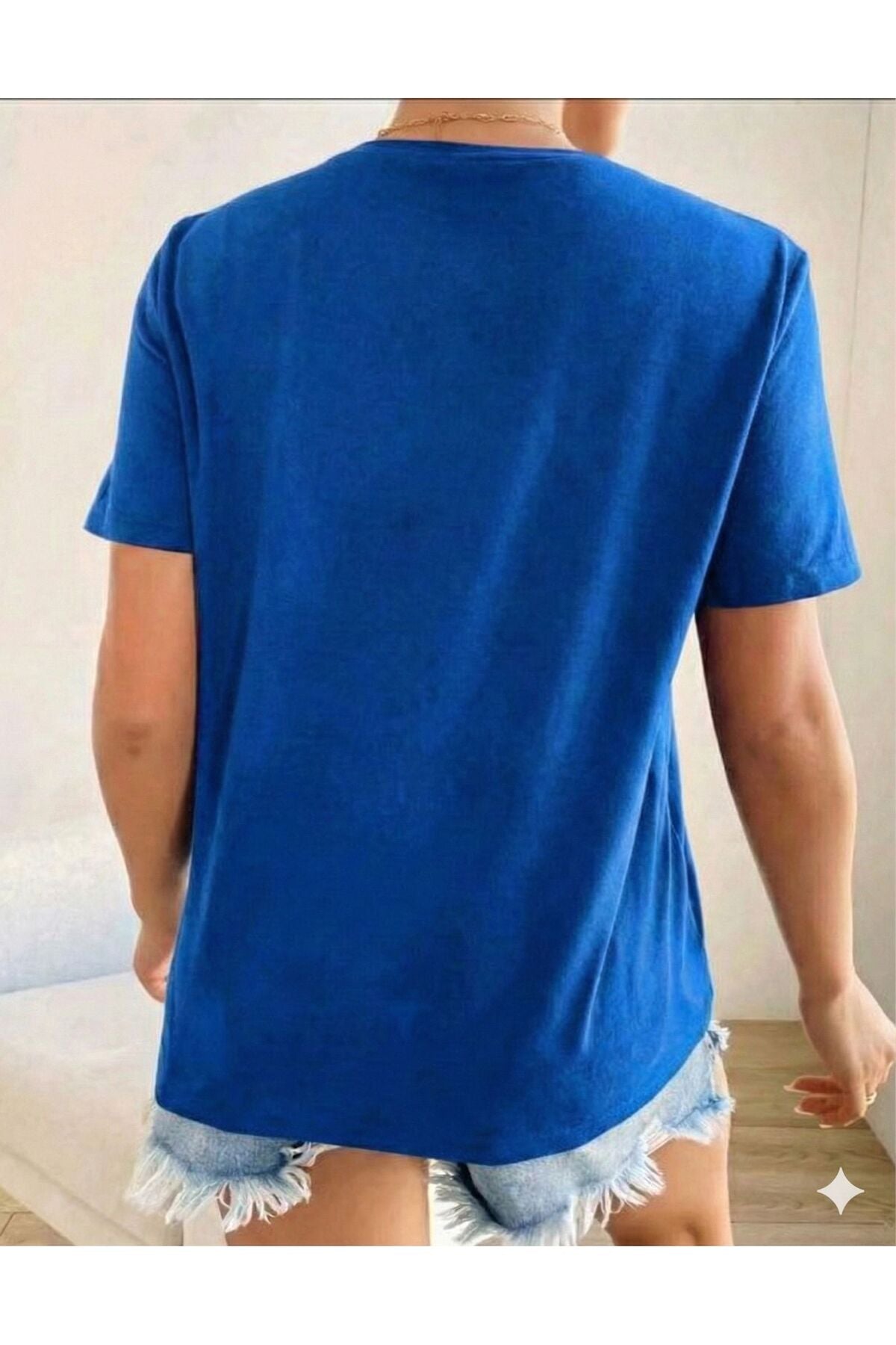 Kalp Baskılı Kadın Tshirt