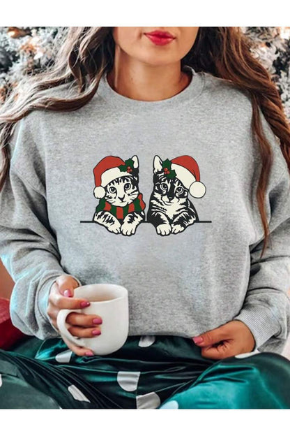 Yılbaşı Özel Seri Unisex Bisiklet Yaka Sweatshirt