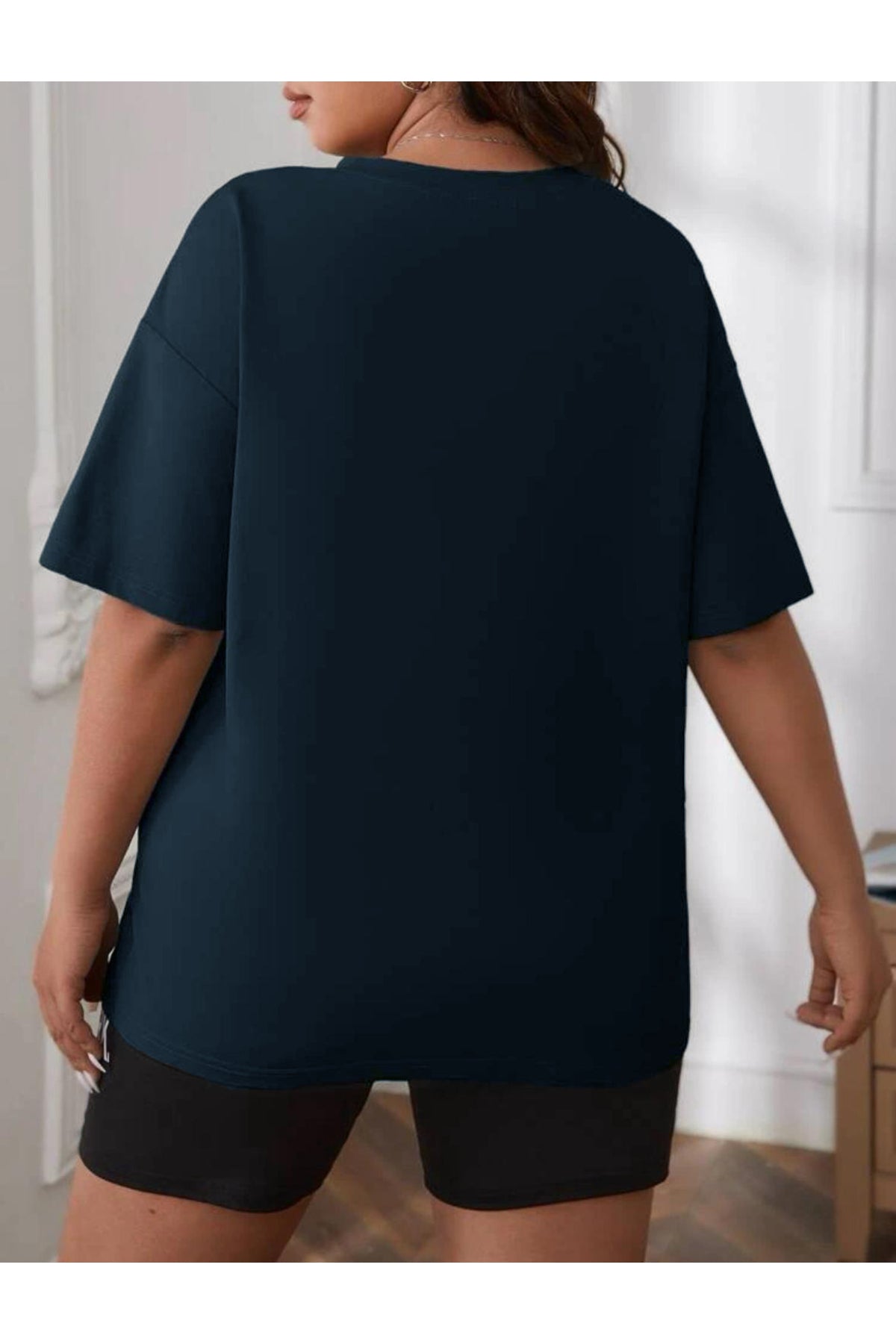 Büyük Beden Geniş Kalıp  Tshirt Serisi ( OVERSİZE-CURVE )Unisex