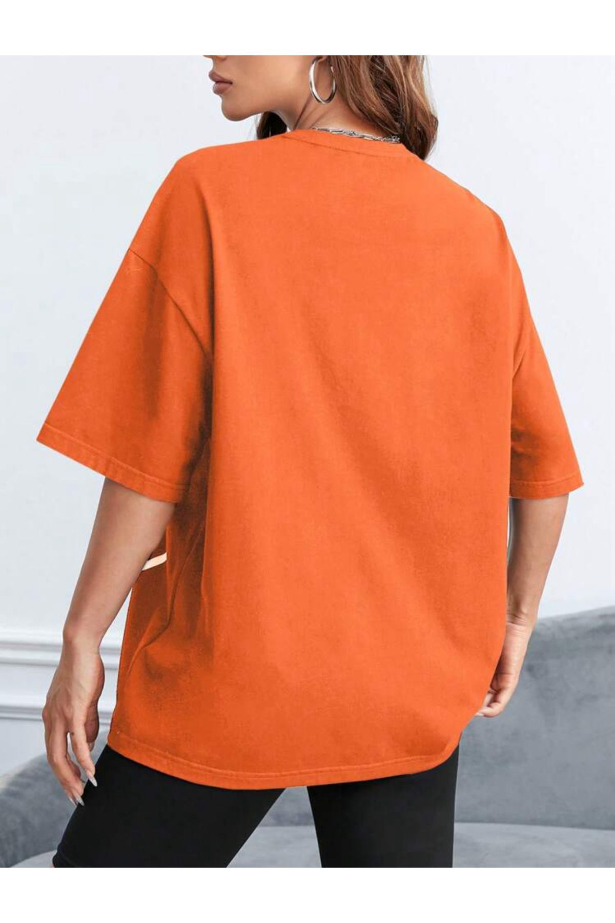 Los Angeles 23 Baskılı Unisex ( Geniş Kalıp ) Oversize T-SHİRT