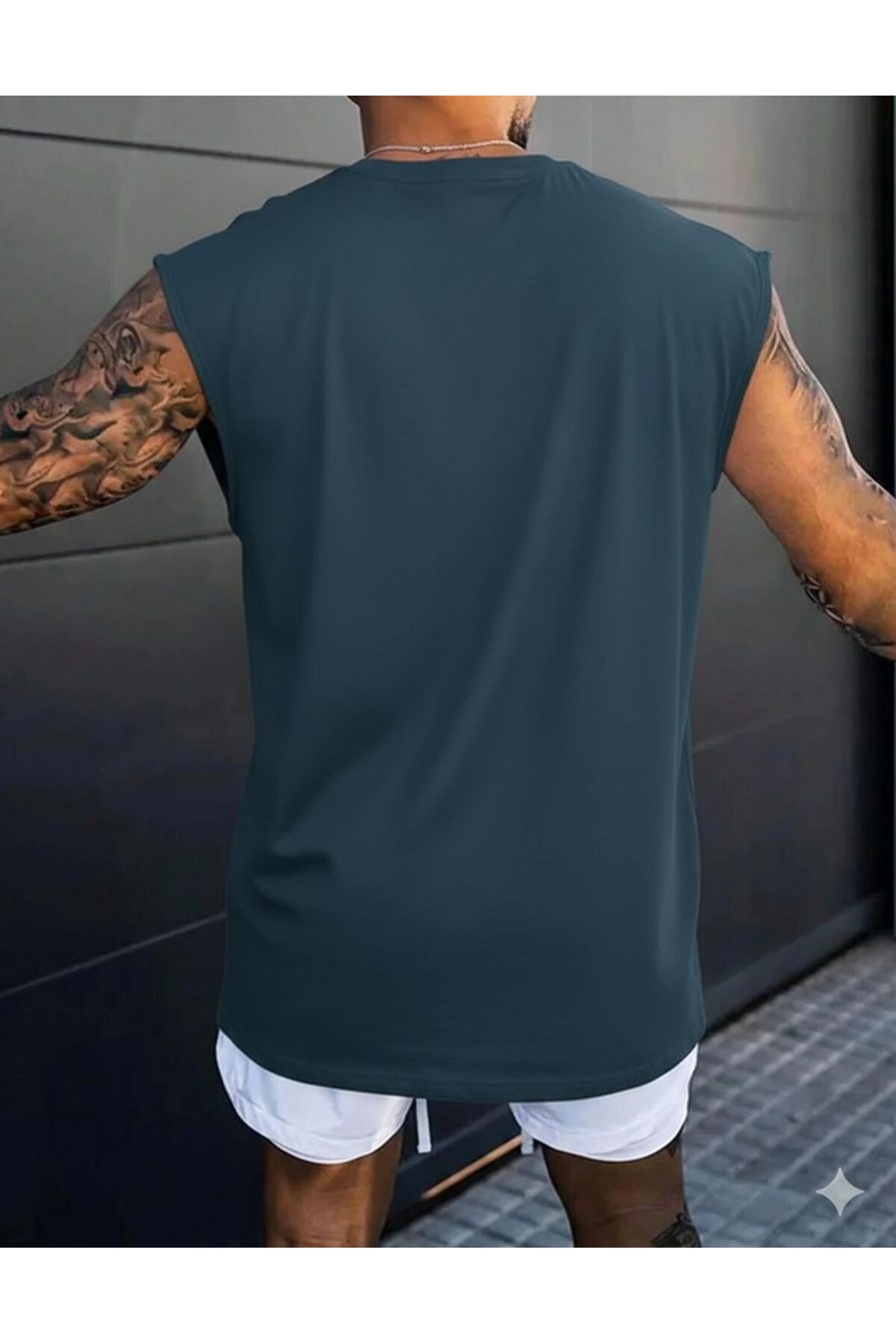 JRDN23 Basketbol Giyim Spor Giyim Sıfır Kol Oversize T-SHİRT