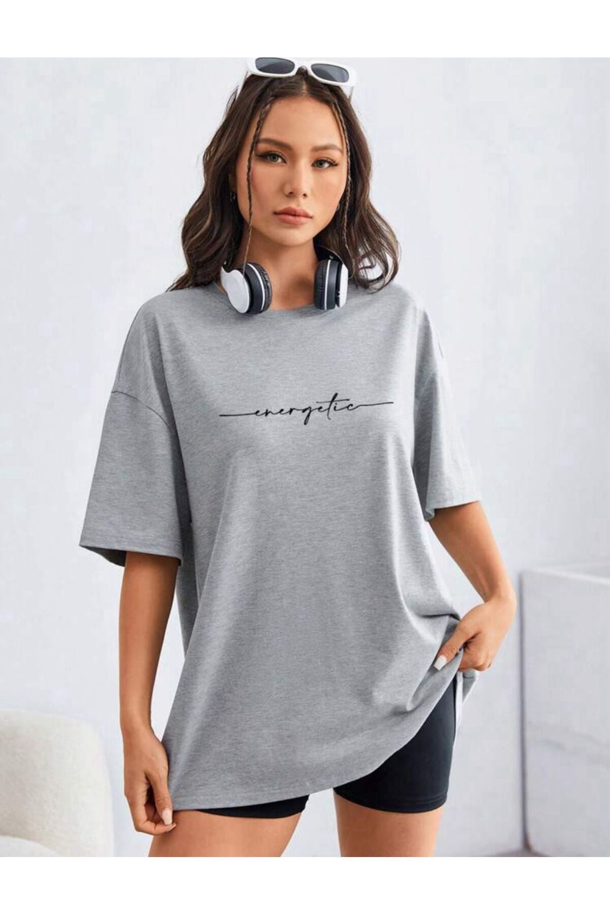 Energetic Baskılı Tshirt