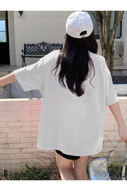 FANTASTIC Pamuklu Kısa Kol (Oversize) Tshirt
