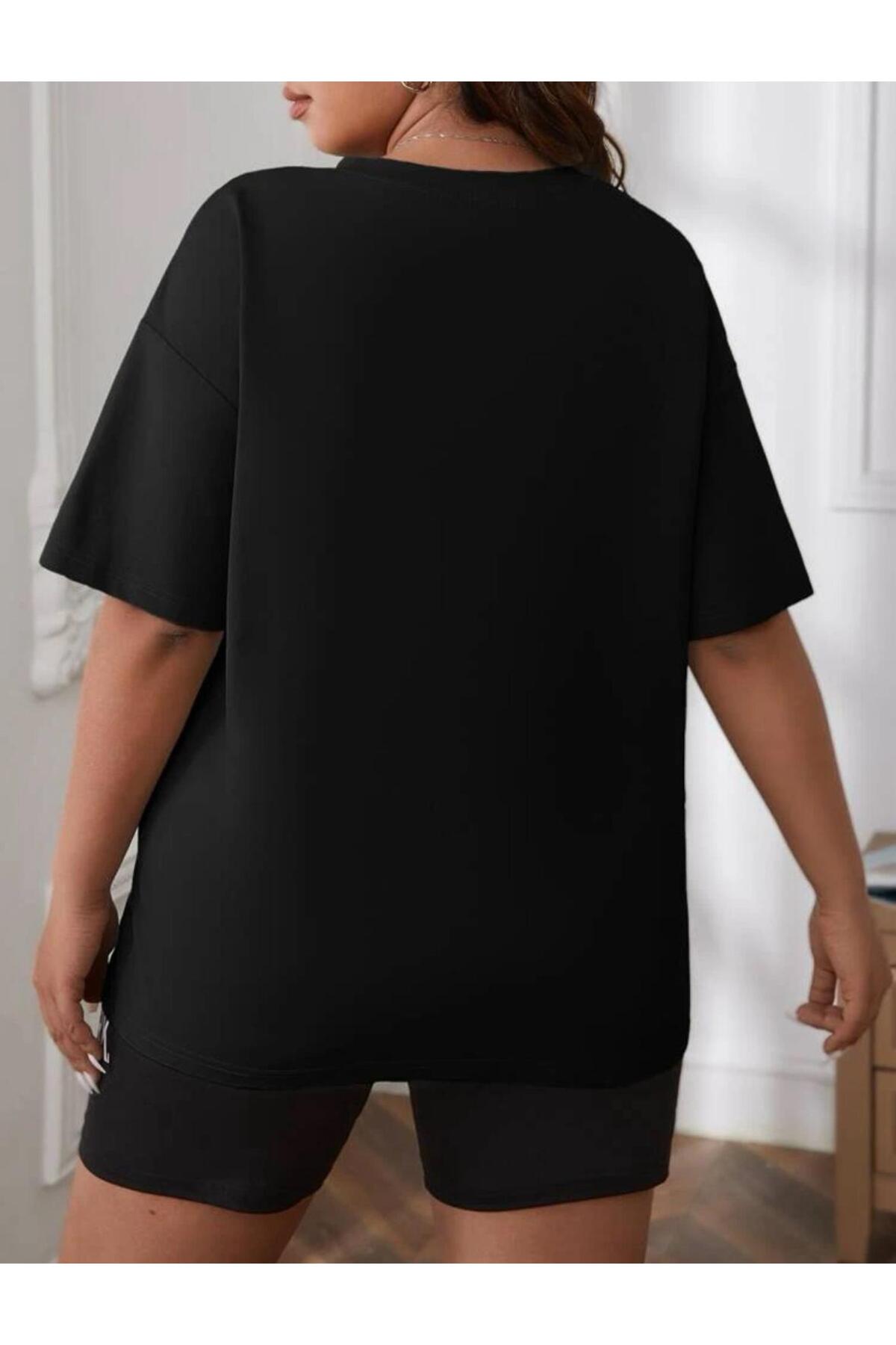 Büyük Beden Geniş Kalıp  Tshirt Serisi ( OVERSİZE-CURVE )