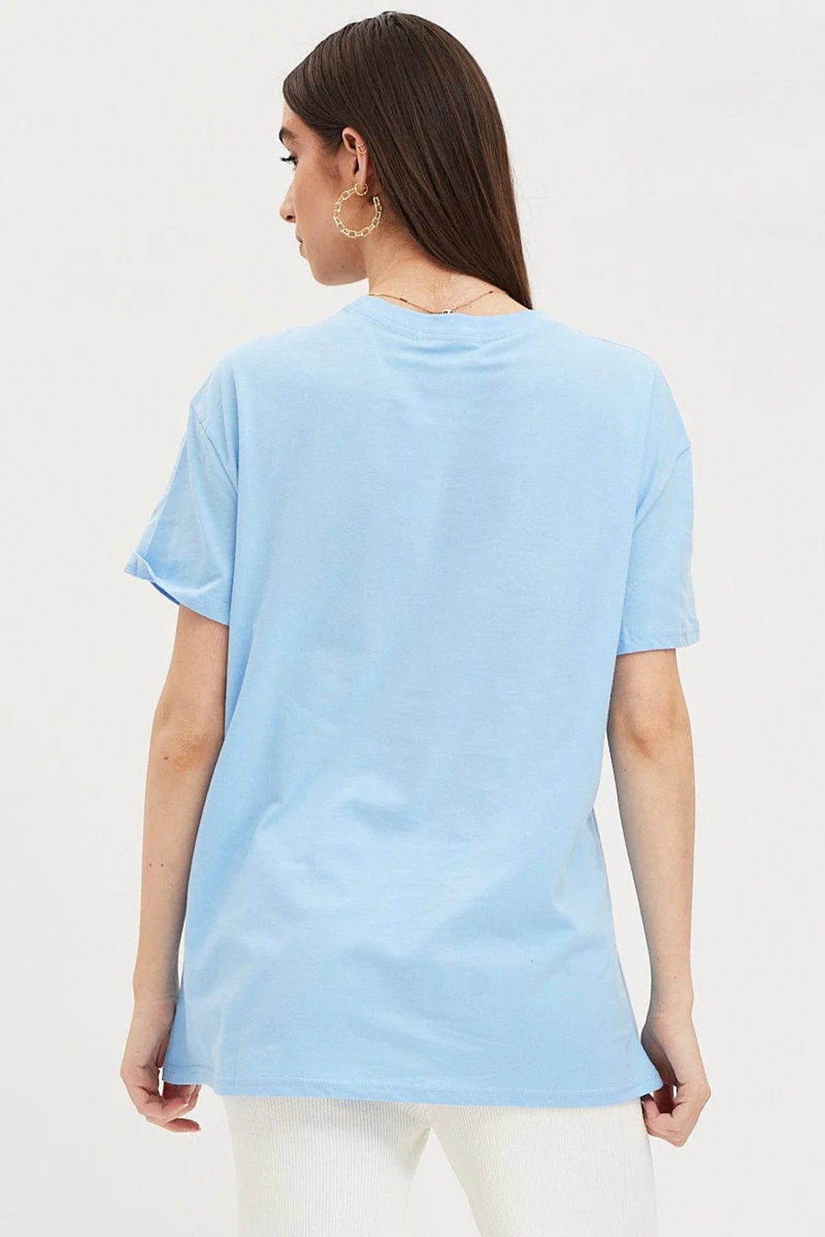 NYC Baskılı Unisex Kısa Kol (Oversize) Tshirt