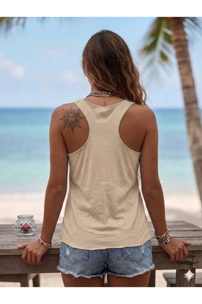 Kadın YÜZÜCÜ Model (Düz Baskısız) Askılı Penye Tshirt