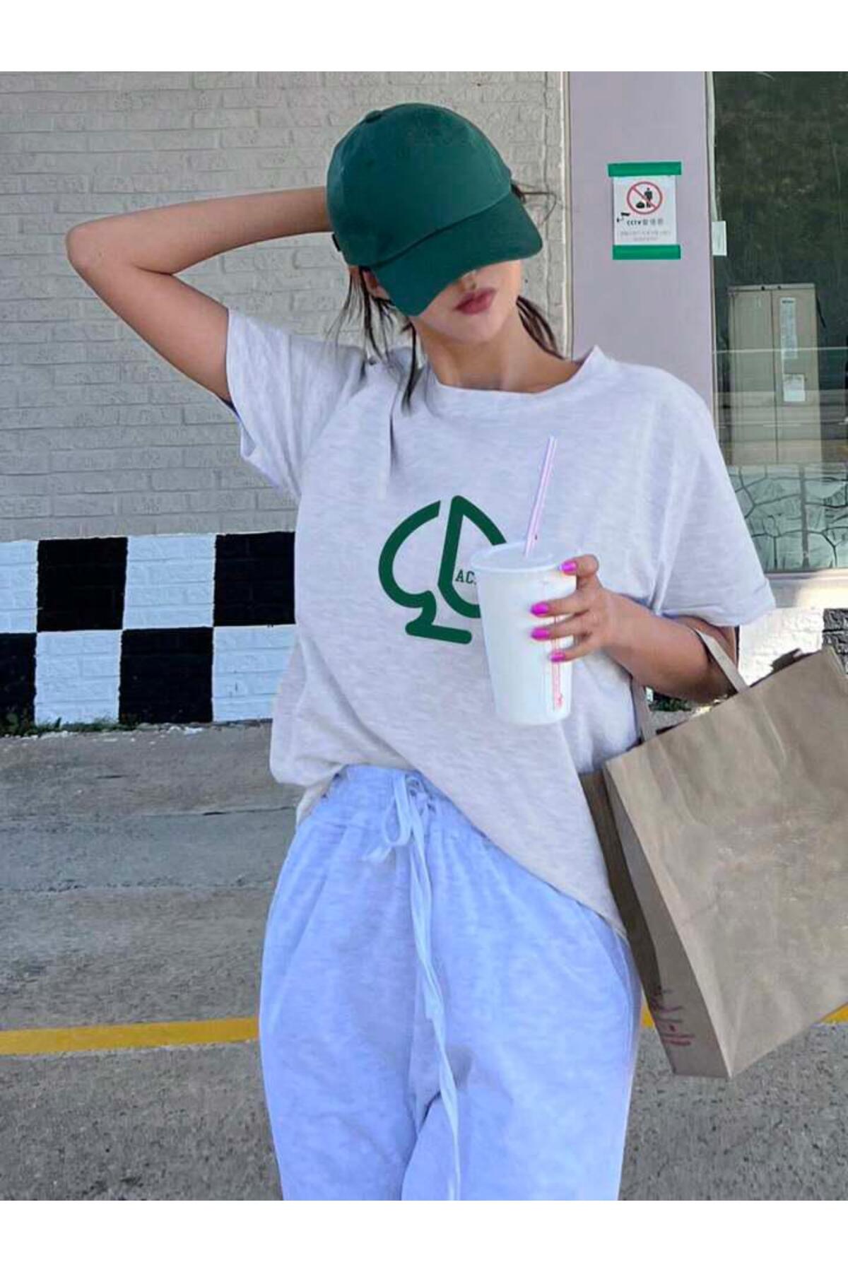 ACE Baskılı Oversize TSHİRT