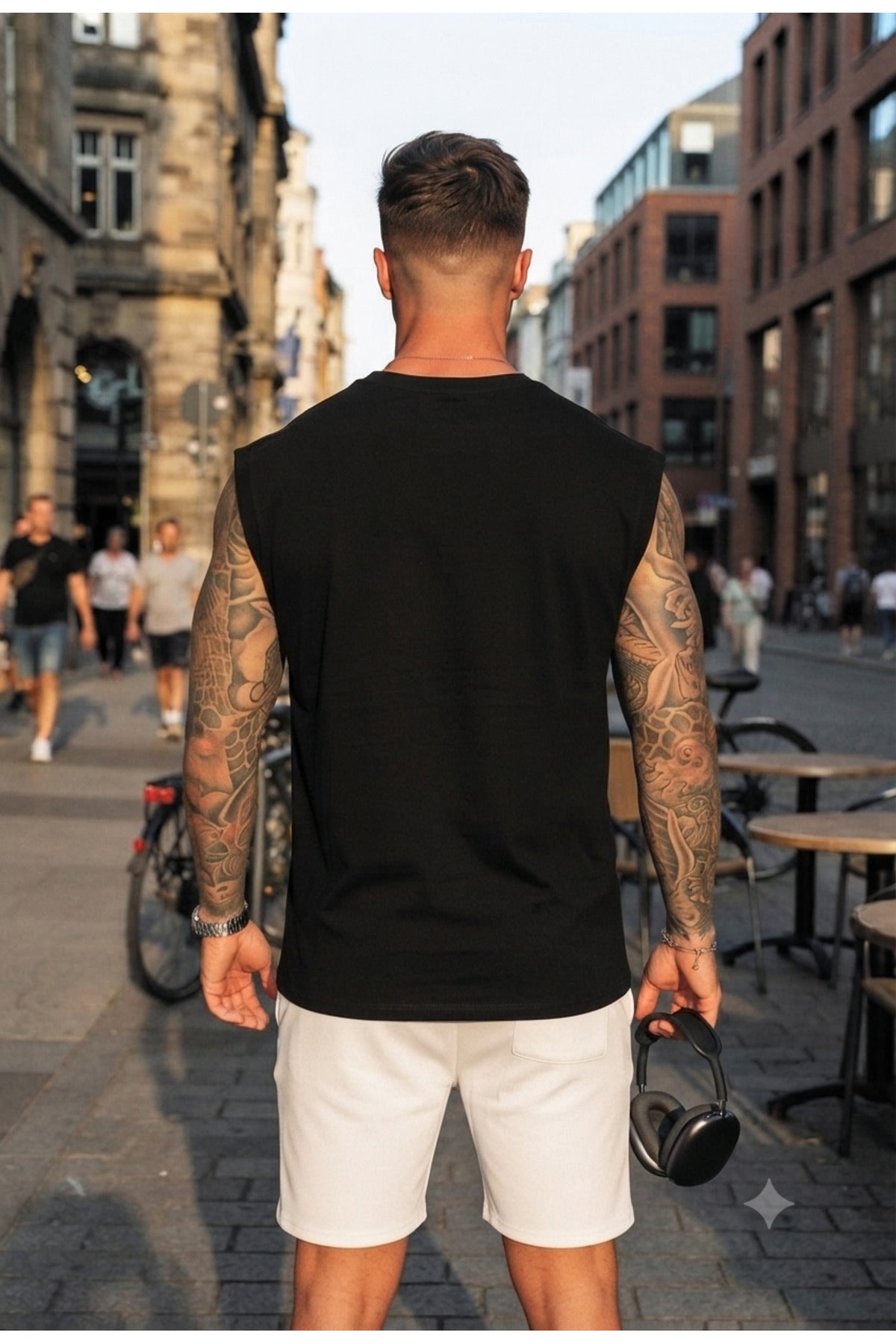 Limited EDITION Baskılı Erkek Sıfır Kol T-Shirt (%100 Pamuk Penye)