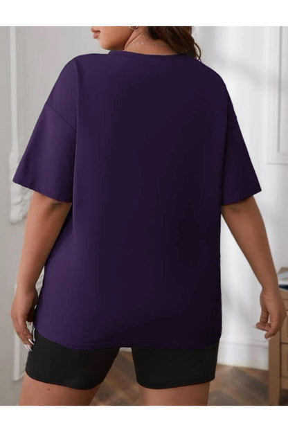 Büyük Beden Geniş Kalıp  Tshirt Serisi ( OVERSİZE-CURVE )Unisex