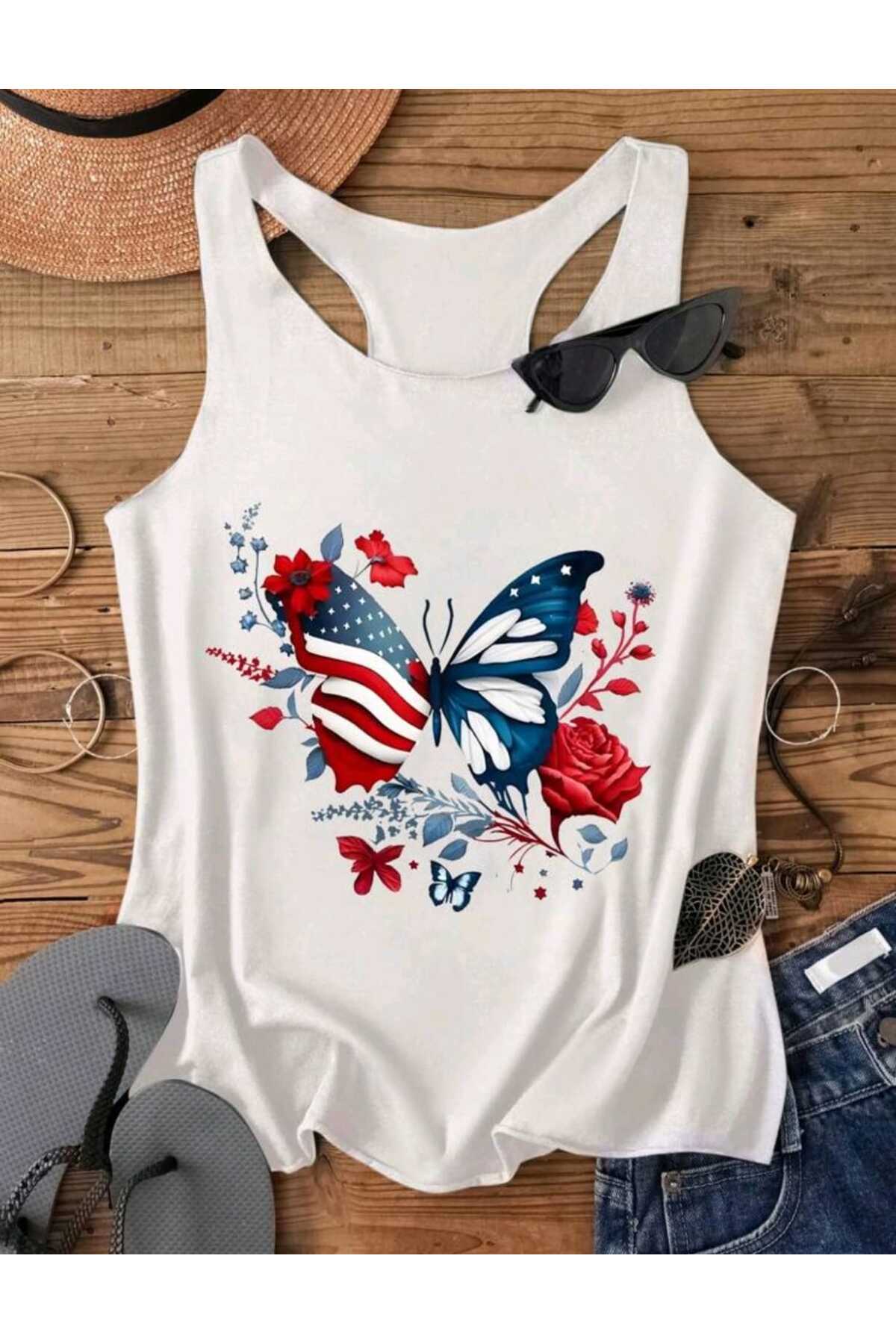 MİX Yüzücü Kadın Atlet Tshirt