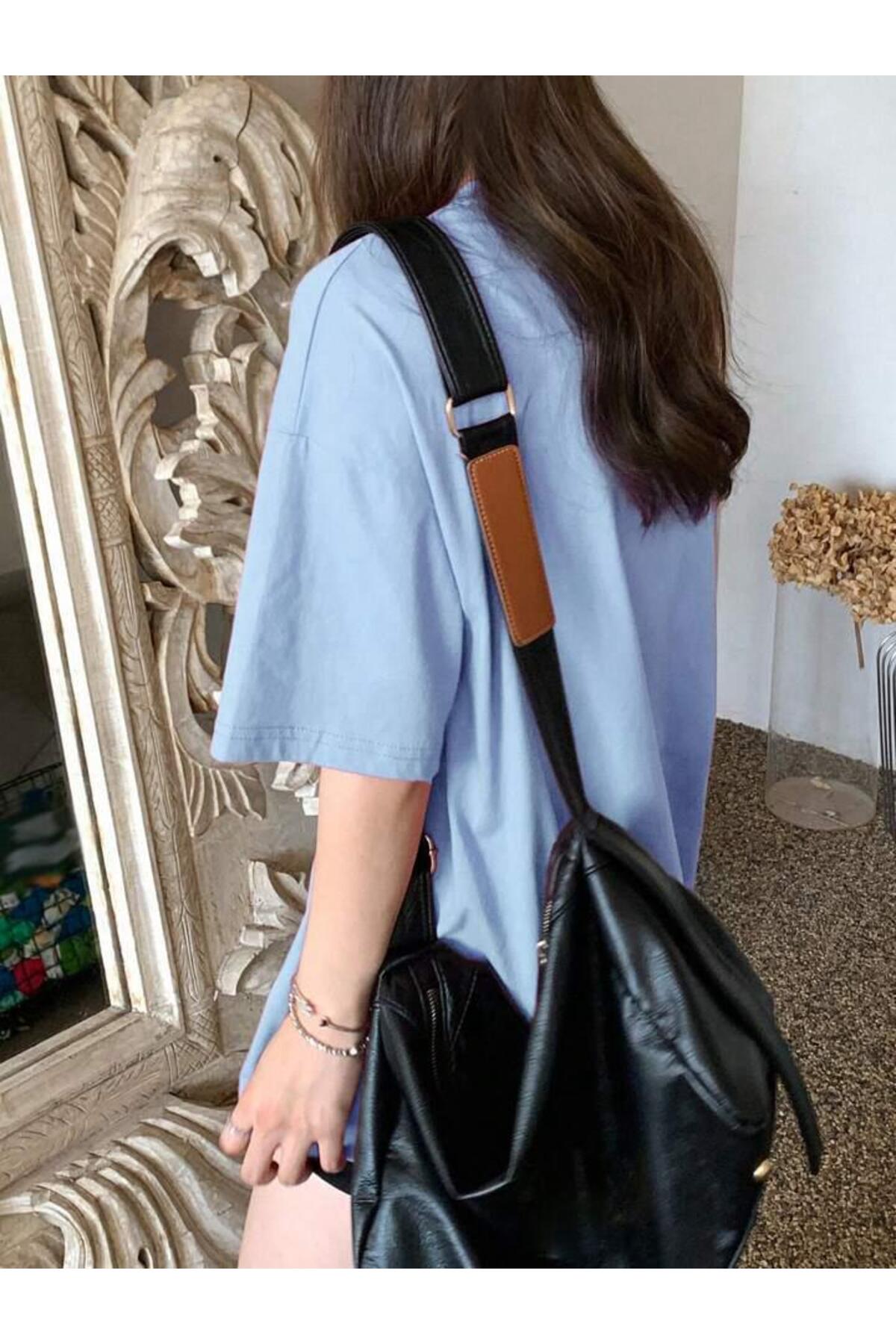 Thousand Baskılı Pamuklu Kısa Kol (Oversize) Tshirt