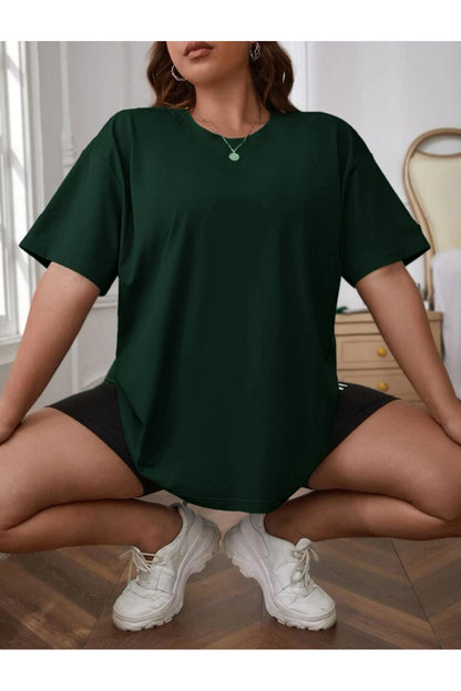 Büyük Beden Geniş Kalıp  Tshirt Serisi ( OVERSİZE-CURVE )Unisex