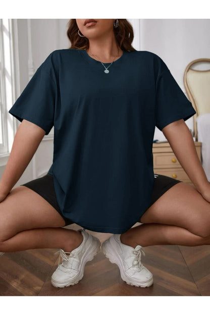 Büyük Beden Geniş Kalıp  Tshirt Serisi ( OVERSİZE-CURVE )Unisex