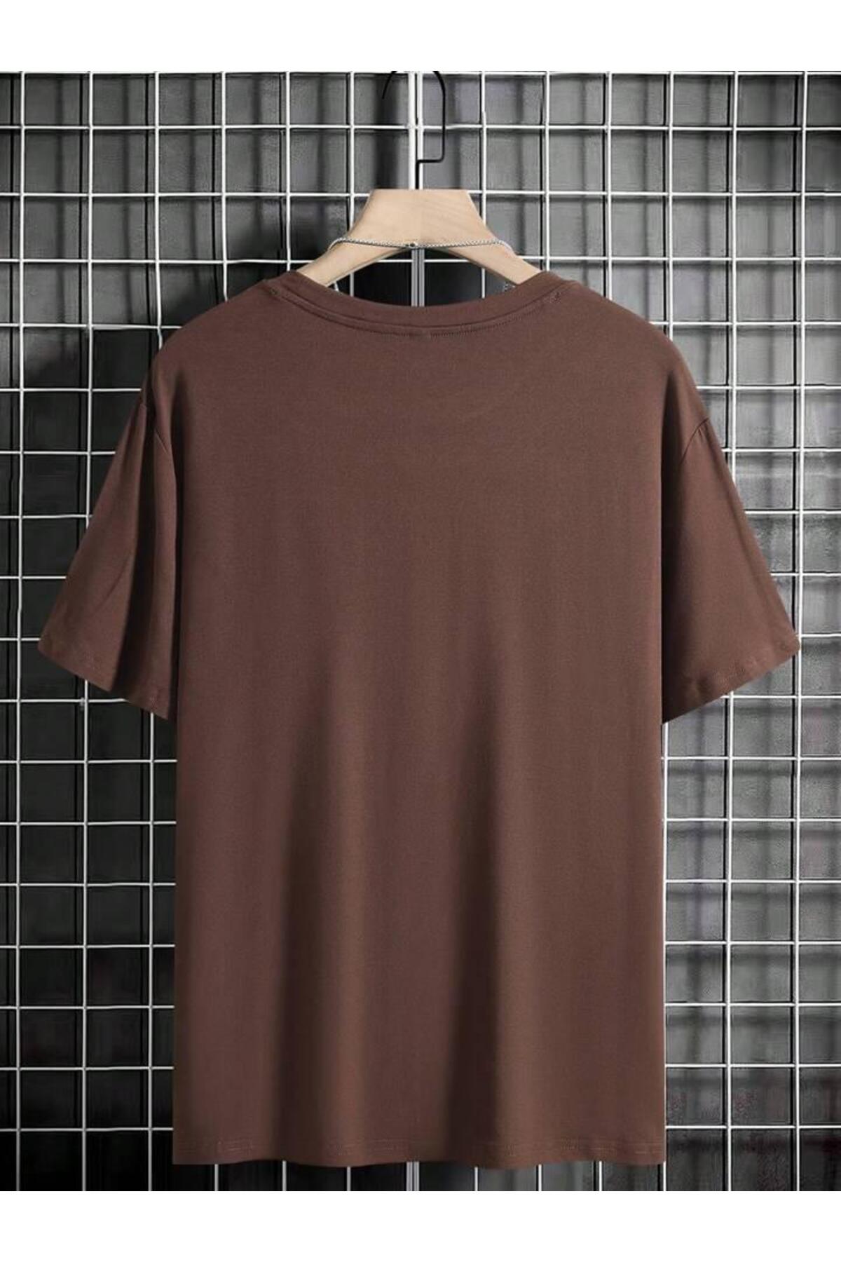 MILANO Baskılı Pamuklu Kısa Kol (Oversize) Tshirt