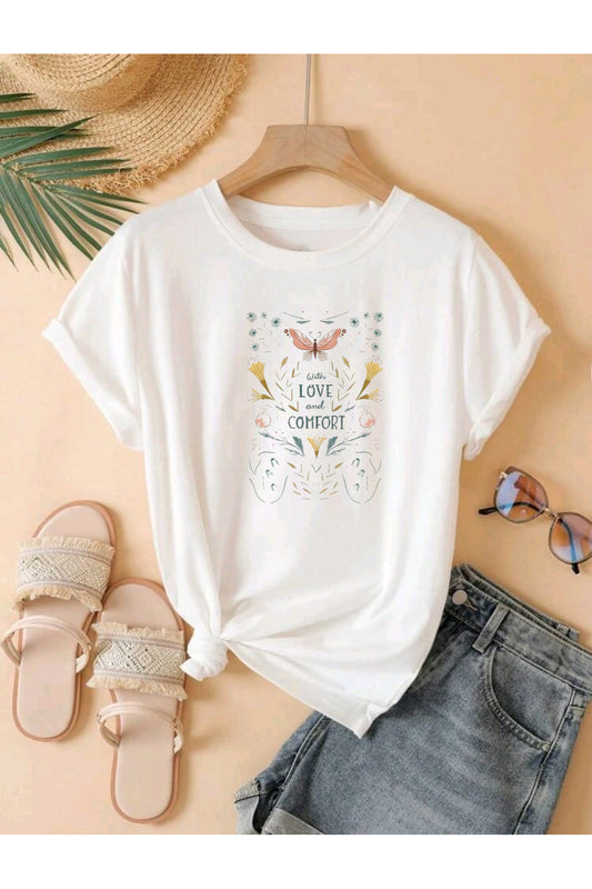 Bahar Koleksiyonu Kadın Tshirt