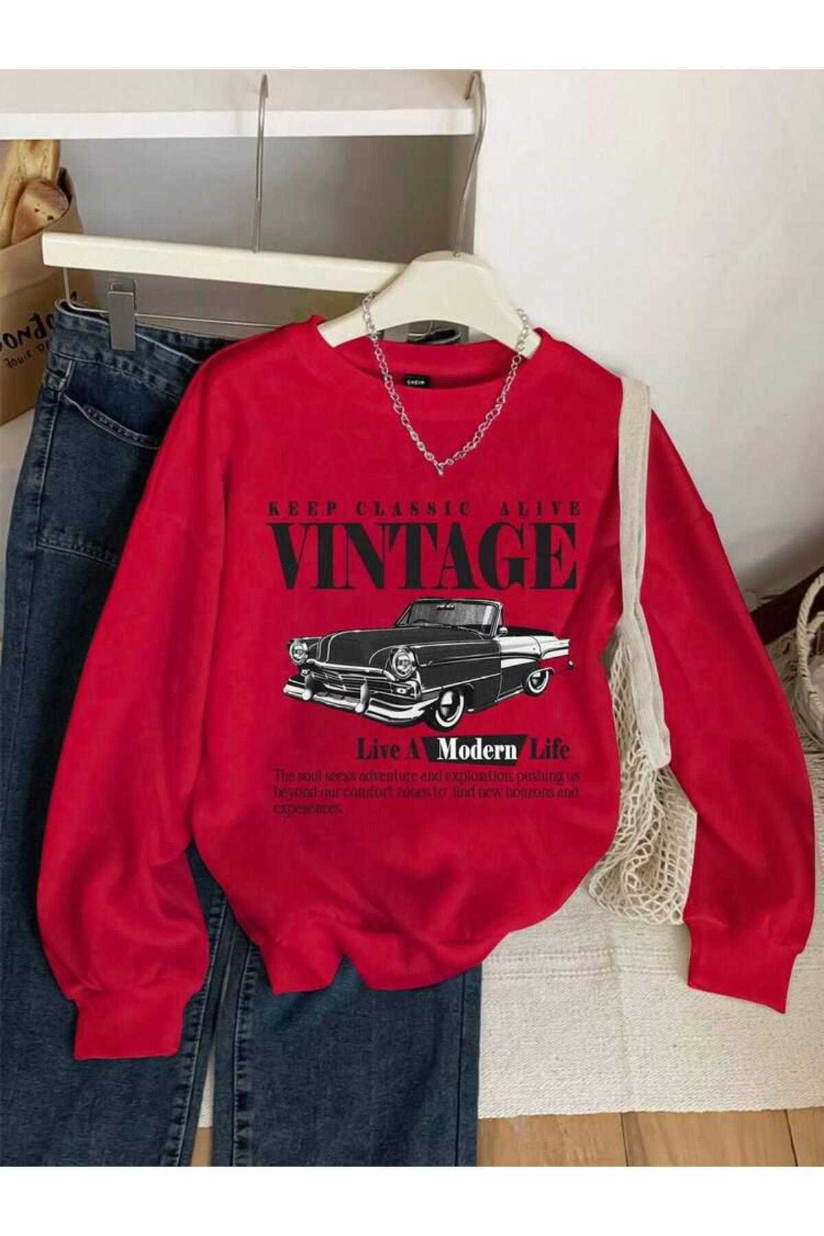 KEEP CLASSIC ALIVE SWEATSHİRT