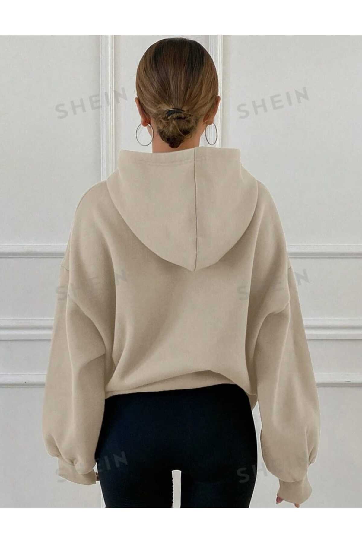 Oversize Kapüşonlu (COME TRUE NEW YORK) Sweatshirt