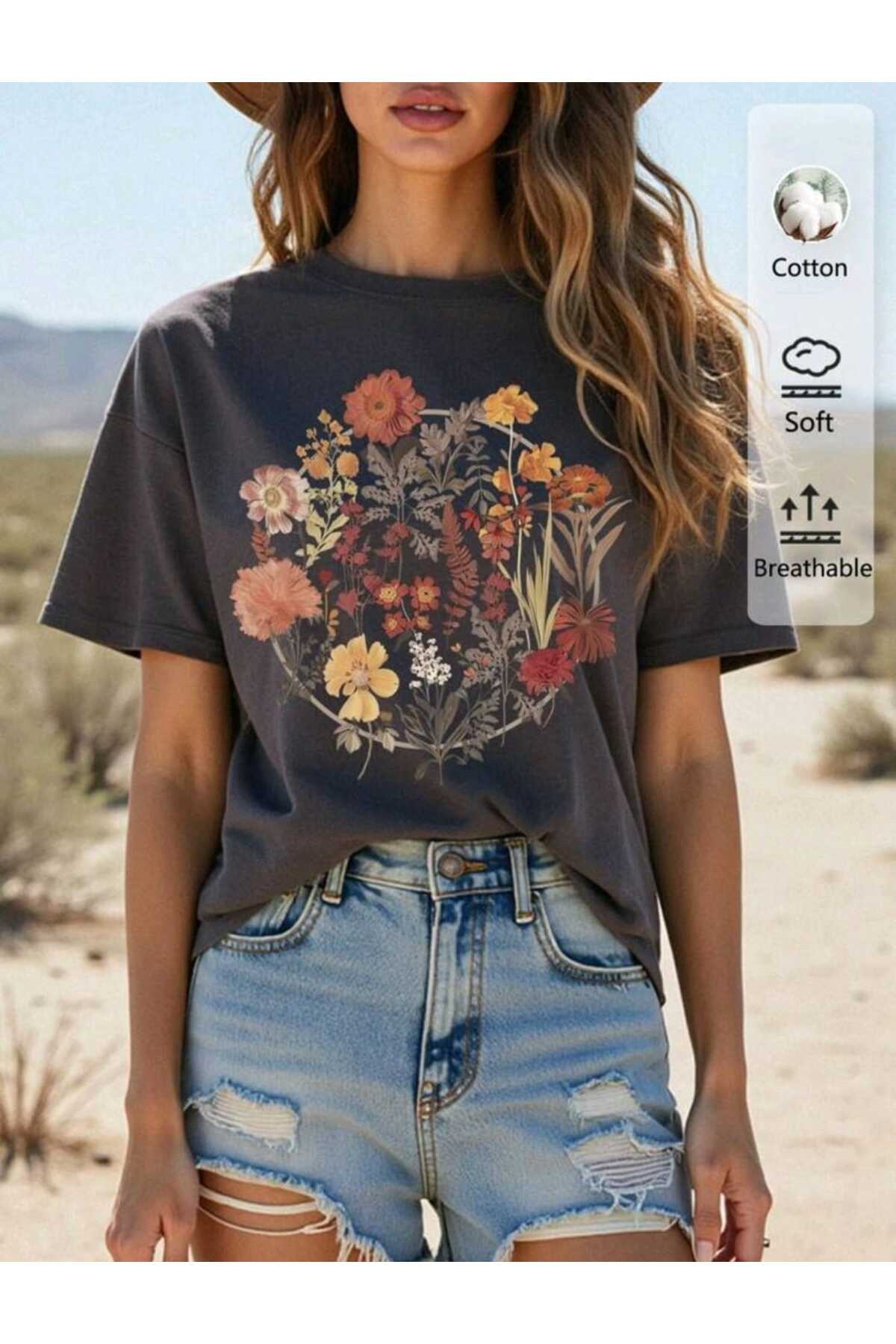 Bahar Koleksiyonu Kadın Tshirt