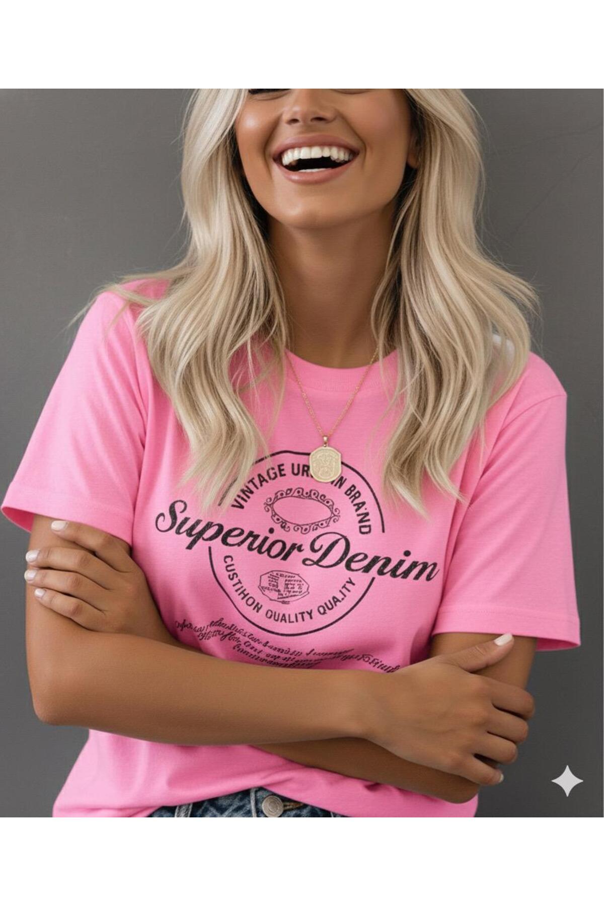 Superior Denim Baskılı T-SHİRT