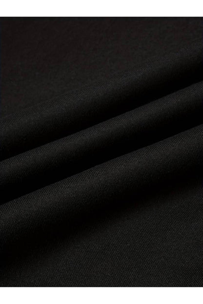 Embrace Kelebek Baskılı Bisiklet Yaka Sweatshirt