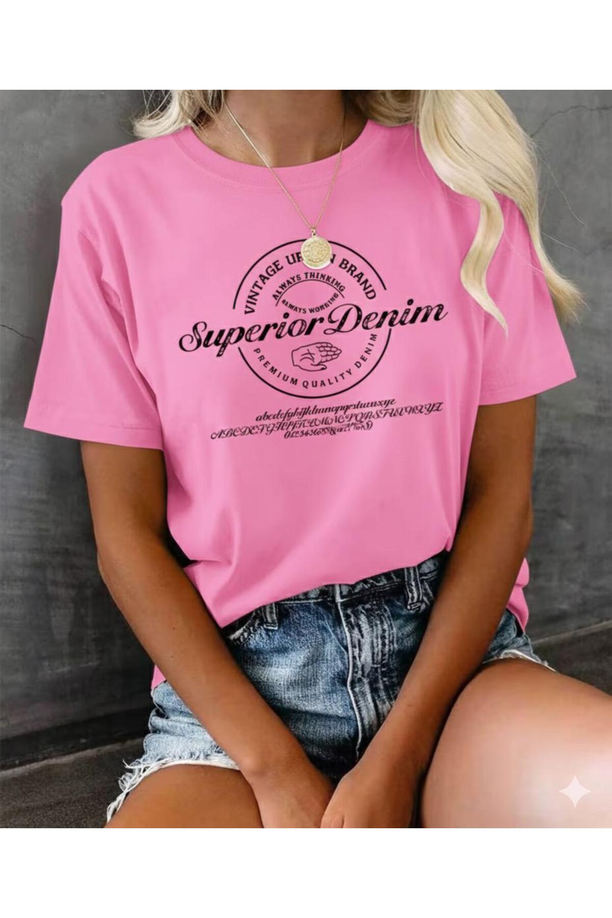 Superior Denim Baskılı T-SHİRT