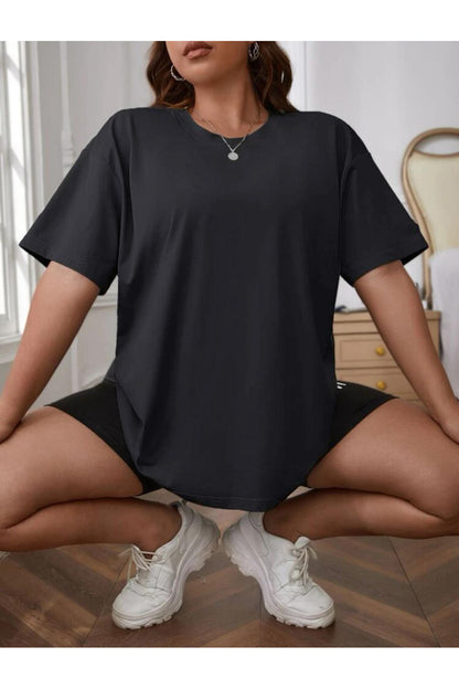 Büyük Beden Geniş Kalıp  Tshirt Serisi ( OVERSİZE-CURVE )Unisex