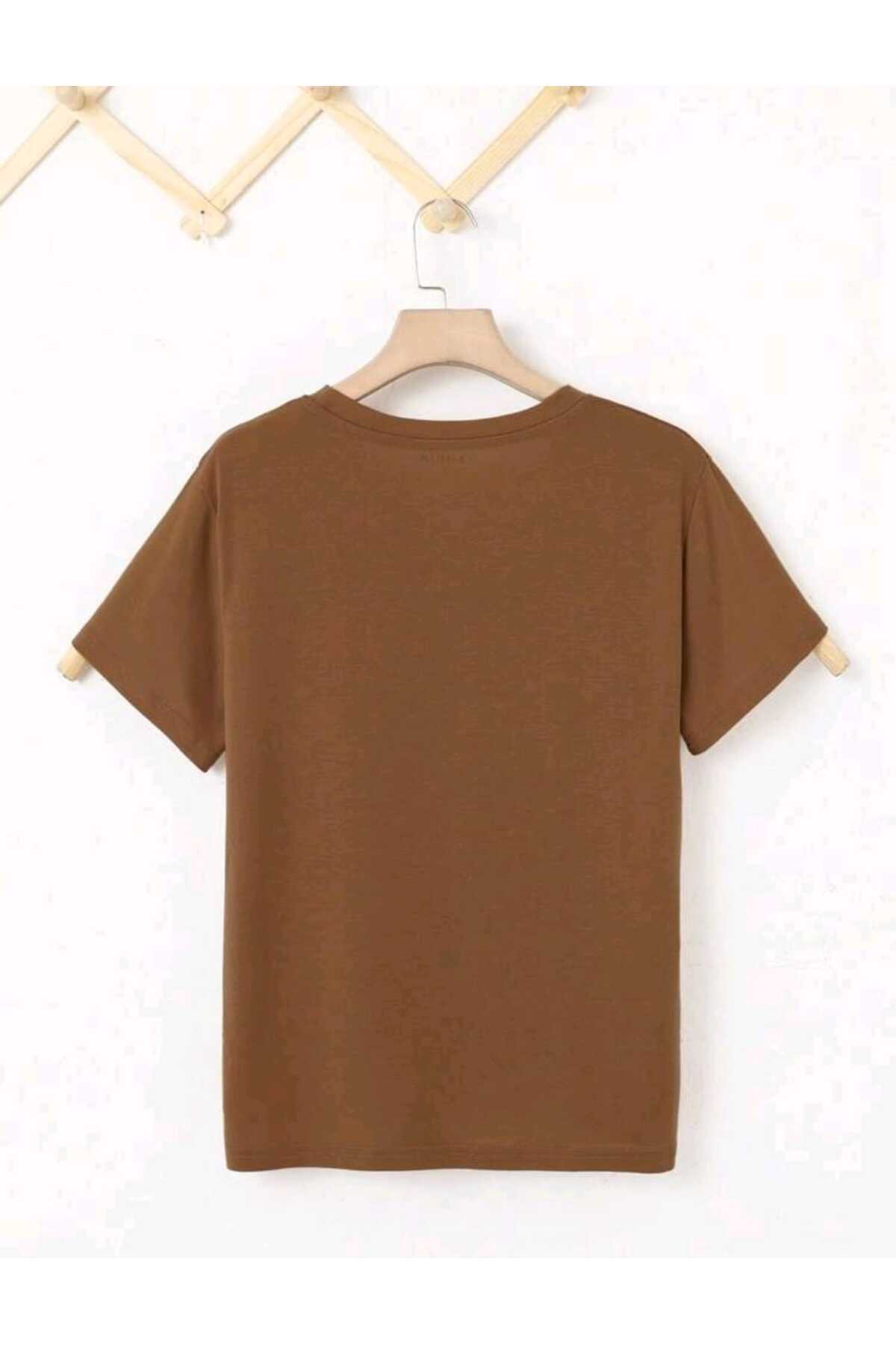 BLOOM SHINE Baskılı UNISEX YAZLIK Pamuklu Kısa Kol Tshirt