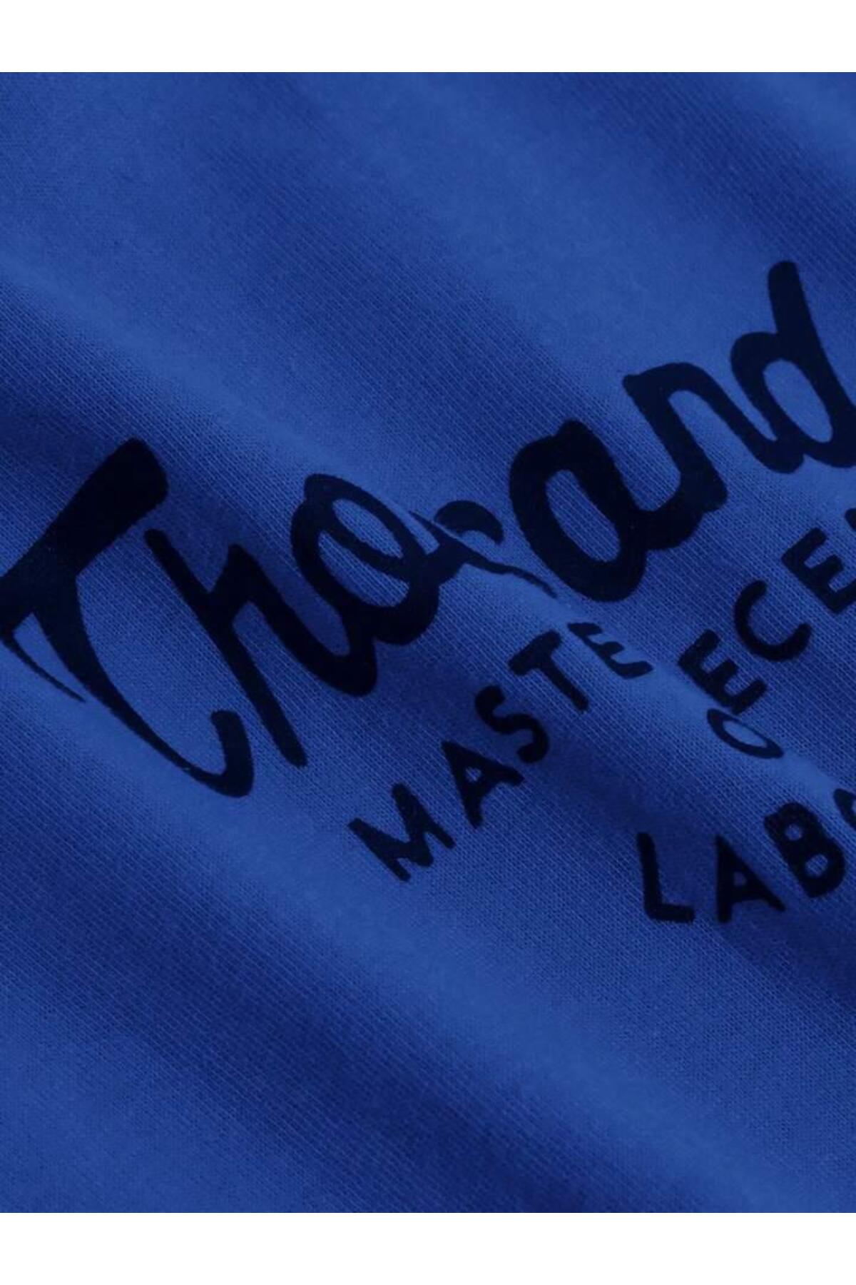 Thousand Baskılı Pamuklu Kısa Kol (Oversize) Tshirt