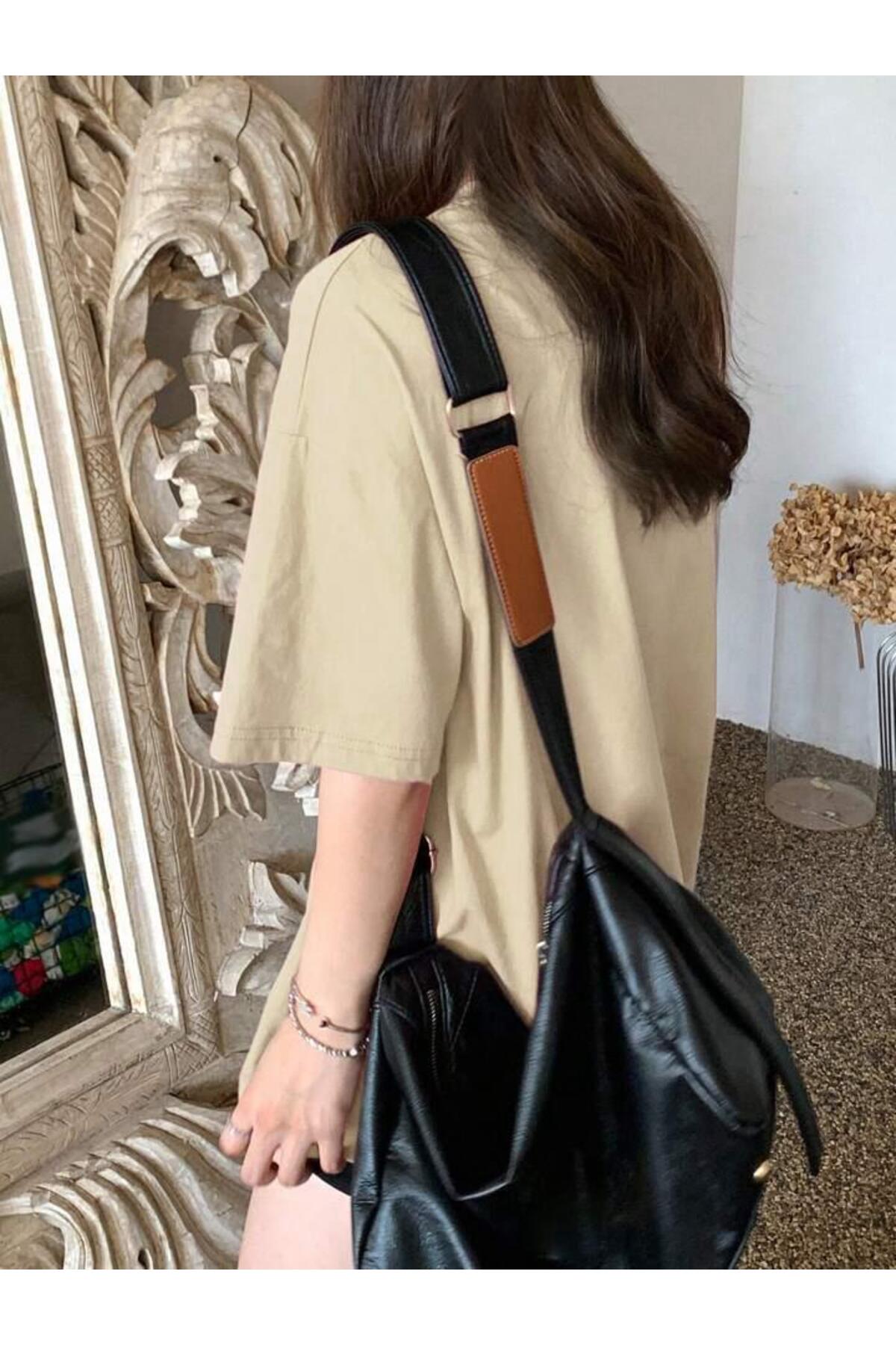 Thousand Baskılı Pamuklu Kısa Kol (Oversize) Tshirt