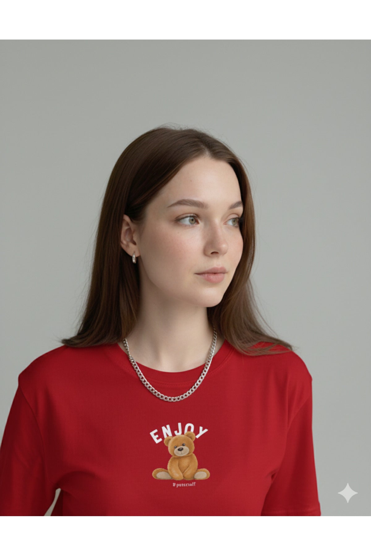 ENJOY Ayıcık Kadın T-Shirt