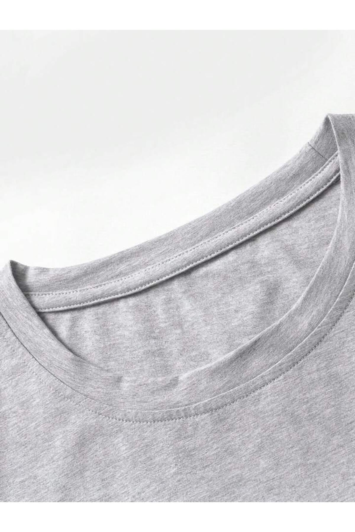MILANO Baskılı Pamuklu Kısa Kol (Oversize) Tshirt