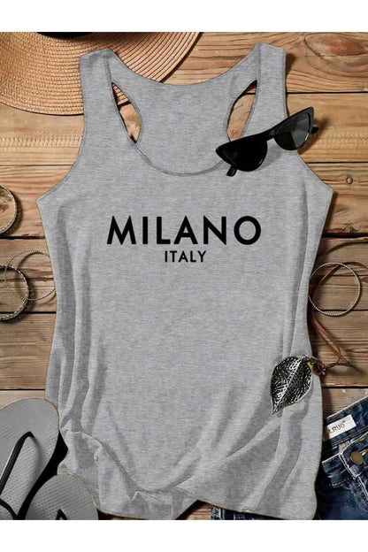 MİLANO ITALY Yüzücü Kadın Atlet Tshirt