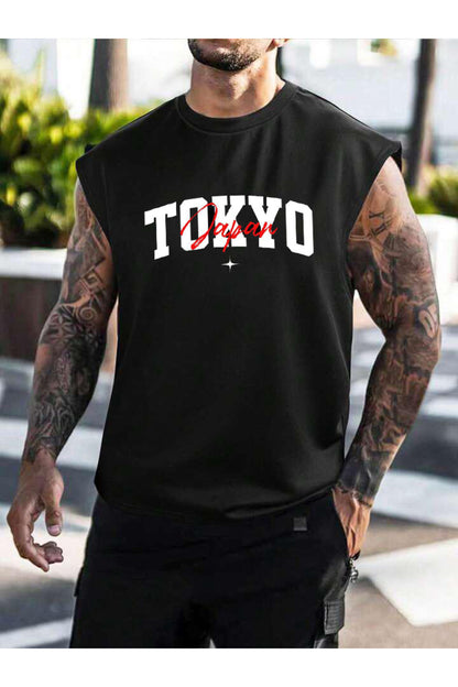 TOP TANK T-SHİRT MIXED PRINTED