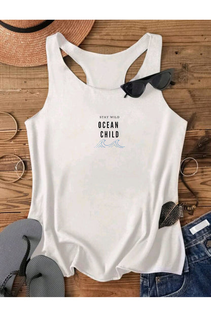 OCEAN CHILD Yüzücü Kadın Atlet Tshirt