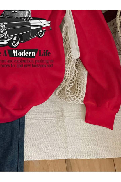KEEP CLASSIC ALIVE SWEATSHİRT