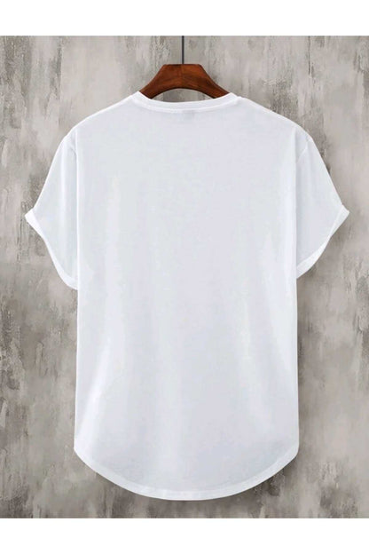PANDA Oval Pamuklu Yazlık Unisex Tshirt