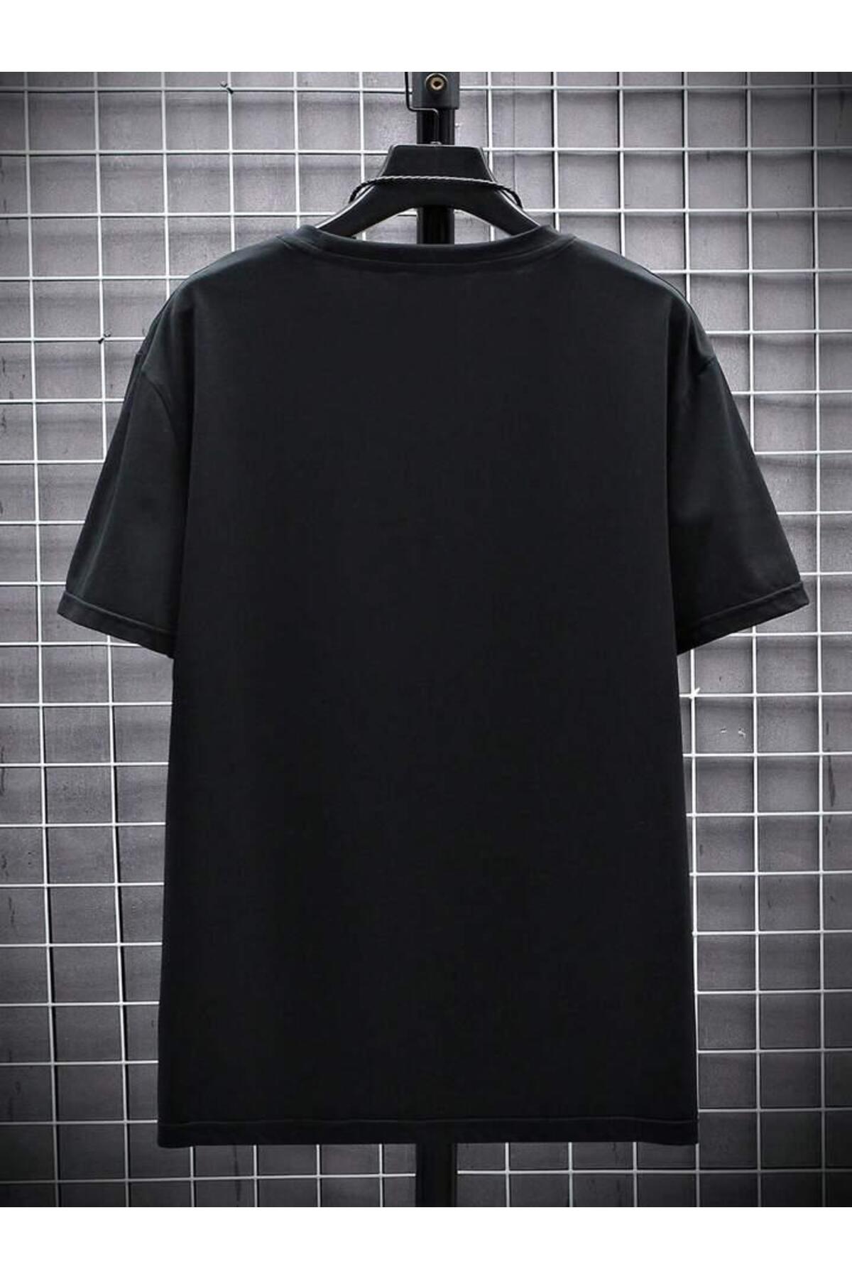 MILANO Baskılı Pamuklu Kısa Kol (Oversize) Tshirt